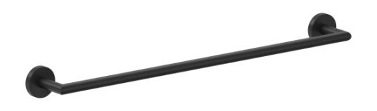 Cosmic Start håndklestang, 40 cm, sort Cosmic Start håndklestang, 40 cm, sort