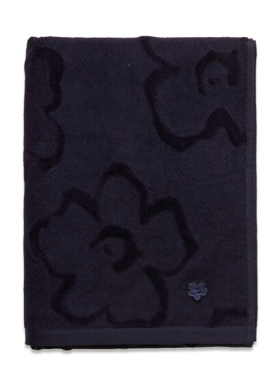 Ted Baker Magnolia Bath Sheet Towel Navy Ted Baker NAVY 90X150CM