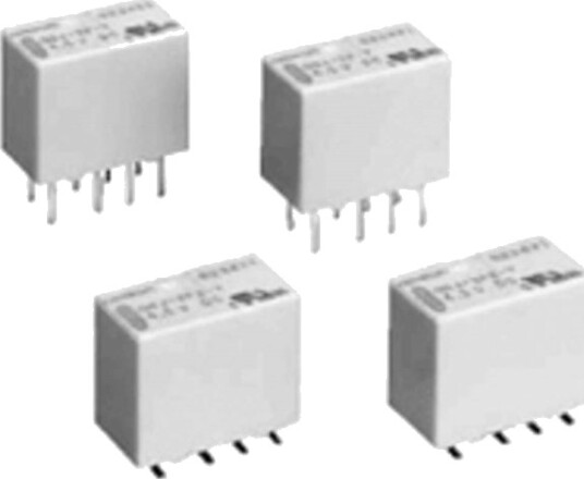 Omron G6ju 2P Y Dc12 Printrelé 12 V/Dc 1 A 2X Omkobler 1 Stk.