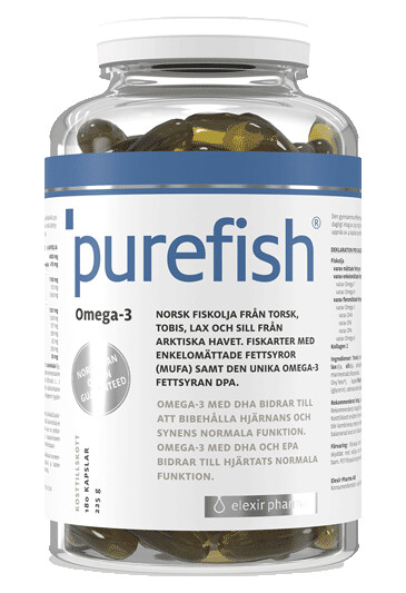 Purefish, 180 kapsler Purefish, 180 kapsler