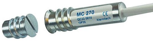 Alarmtech MC 270-6 Høysikkerhetskontakt Innebygd 1 Åpen Kontakt 6 M Kabel