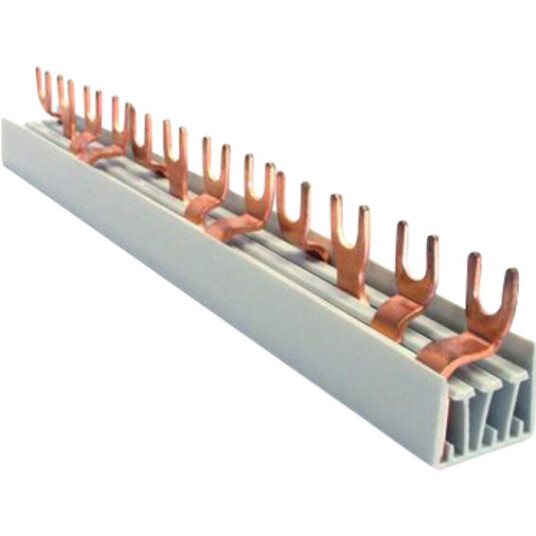EFA G4/10 Samleskinne 4P 10mm² 20 MOD/360mm. L1-L2-L3-N  EFA - 1643711