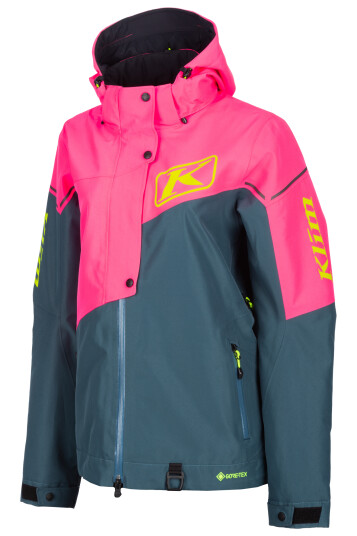 KLIM Jakke Klim Alpine Dame Bensin - Slående Rosa KLIM Jakke Klim Alpine Dame Bensin - Slående Rosa