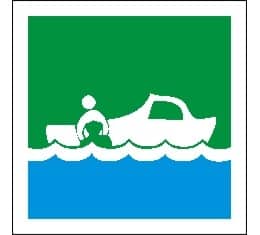 ETT.LYS. IMO RESCUEBOAT 15X15 PVC 20x20cm