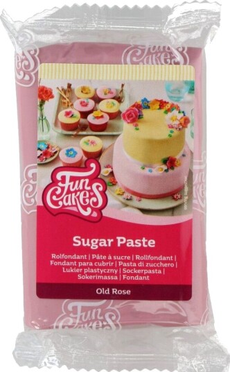 Gammelrosa Fondant Fra Funcakes 250g Gammelrosa Fondant Fra Funcakes 250g