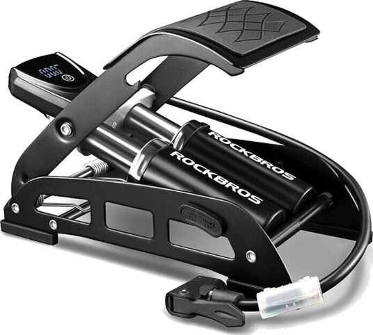 Rockbros 42430001001 Gulvpumpe - Svart Rockbros 42430001001 Gulvpumpe - Svart