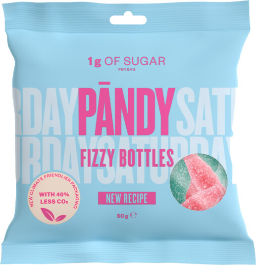 Pandy Candy 50g x 14stk Fizzy Bottles