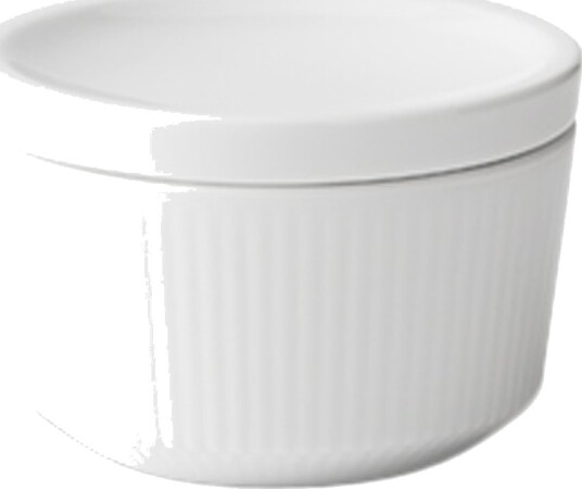 Royal Copenhagen  White Fluted Skål/lokk 20 cl