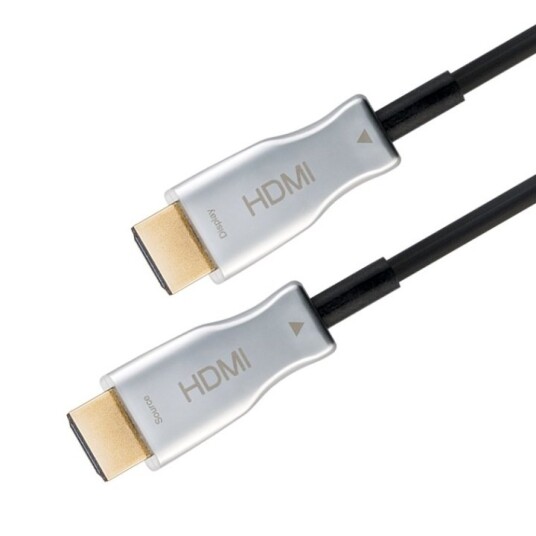 Goobay 50m Høyhastighets HDMI Kabel med Ethernet 4K 60 Hz AOC