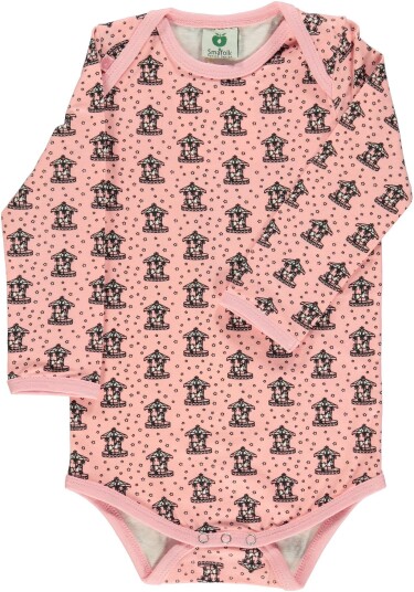 Småfolk Kenzies Carousel Body Silver Pink 68