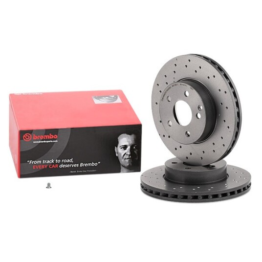 Bremseskive BREMBO 09.A613.51