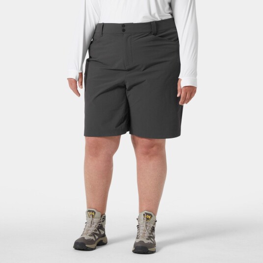 Helly Hansen Brona Softshell Plus Shorts Dame Grå 3x