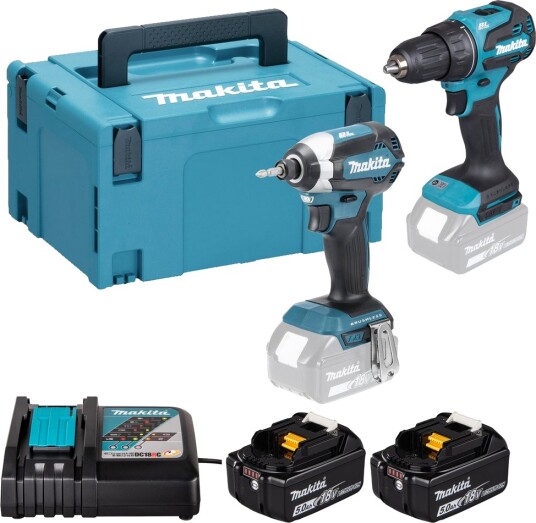Makita Maskinsett DLX2535TJ 18V LXT BL-M Makita Maskinsett DLX2535TJ 18V LXT BL-M