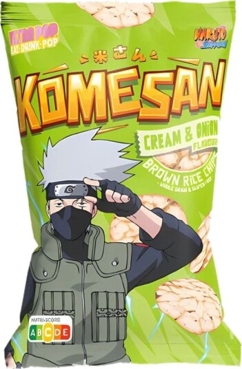 Ultrapop Komesan Rissnack Cream & Onion 60 gram (Japan)