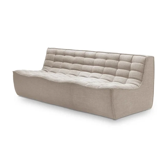 Ethnicraft N701 3 seters sofa Beige