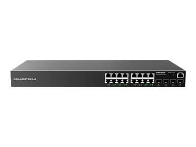 Grandstream Gwn7802 Switch - Enterprise, Managed - L2+ - 16 X 10/100/1000 + 4 X Gigabit Sfp
