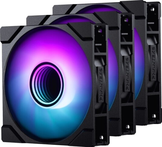 Phanteks M25 Gen2 DRGB 120mm Kabinettvifter 3-pakning Svart Phanteks M25 Gen2 DRGB 120mm Kabinettvifter 3-pakning Svart