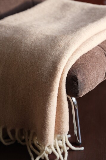 Jotex Ullteppe 130x170 Cm Beige farge WOOLIVER 221578902151