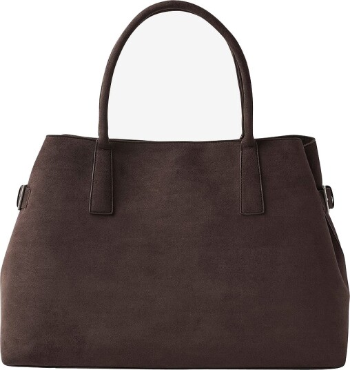 Gina Tricot Vesken Large Tote Bag Brun Gina Tricot Vesken Large Tote Bag Brun