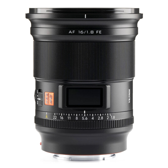 Viltrox AF 16mm f/1.8 Sony FE Lyssterk vidvinkel for Sony fullformat Viltrox AF 16mm f/1.8 Sony FE Lyssterk vidvinkel for Sony fullformat