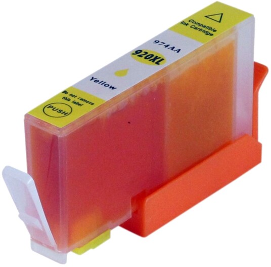 Kompatibel med 920XL (CD974AE) Blekkpatron gul for HP