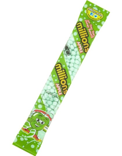 Millions Godteri Tube med Eplesmak