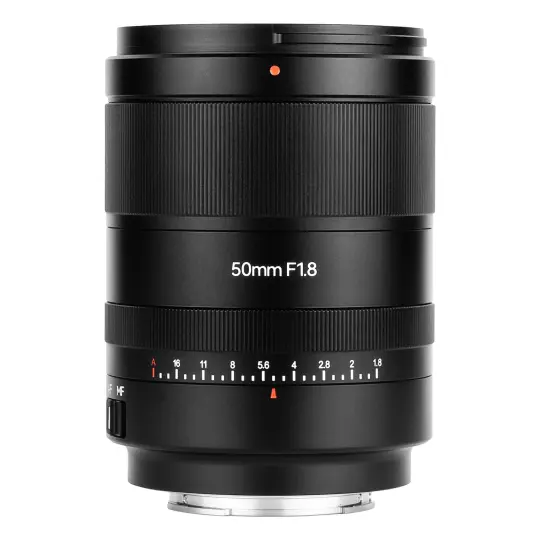 7Artisans AF 50mm f/1.8 Sony Sony E-mount. Full frame. Sort 7Artisans AF 50mm f/1.8 Sony Sony E-mount. Full frame. Sort