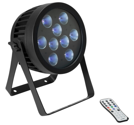 EuroLite Led Ip Par 9 Uv Spot