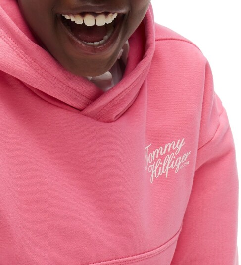 Tommy Hilfiger Hettegenser Eksotisk Rosa Tommy Hilfiger 16 år (176) Hettegenser