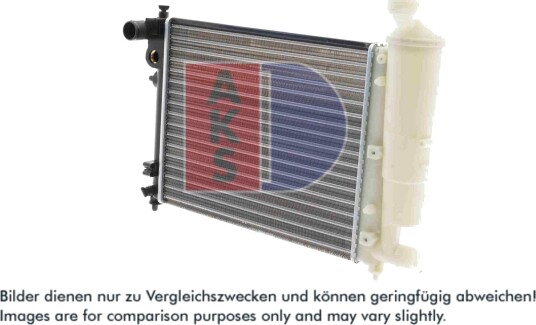 AKS DASIS 061140N Radiator motorkjøling