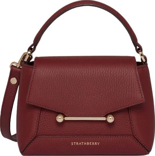 Strathberry Dame Vesker Rød ONE SIZE,