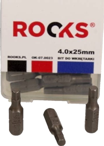 ROOKS OK-07.0023 Skrutrekker bitssett
