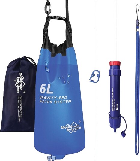 Membrane Solutions Membrane Solution Gravity Bag 6L Nocolor ONESIZE