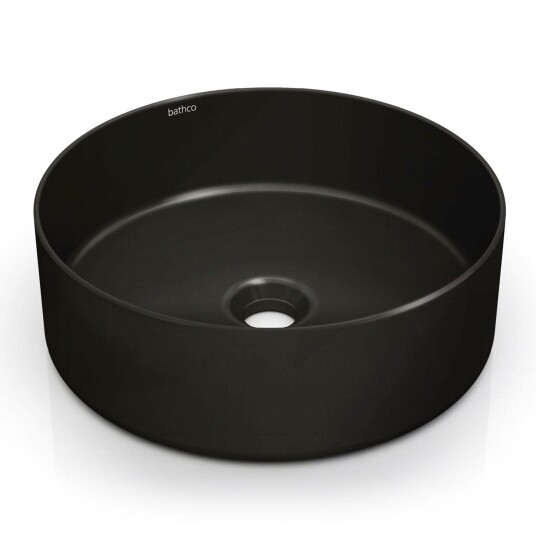 Bathco Dinan Bolle Ø38cm Svart Matt