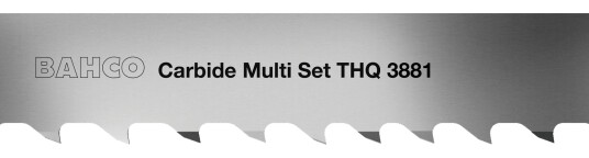Bahco Bandsågblad Multi Set 3881 Hm 3505x34x1.1 Thq-2/3t