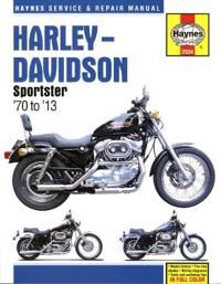Harley-Davidson Sportsters (70 - 13) Haynes Repair Manual Av Alan Ahlstrand