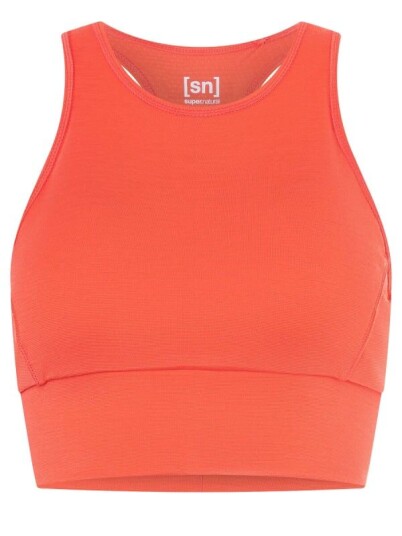 super.natural Women's Liquid Flow Top XL, Living Coral super.natural Women's Liquid Flow Top XL, Living Coral