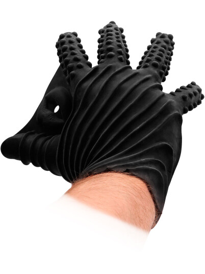 Fist It Fistit: Silicone Masturbation Glove, svart Fist It Fistit: Silicone Masturbation Glove, svart