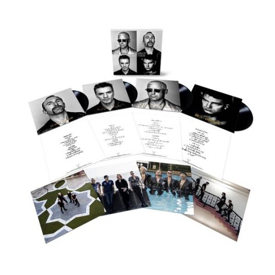 U2 Songs Of Surrender Deluxe Box Set Limited Edition 4lp Vinyl
