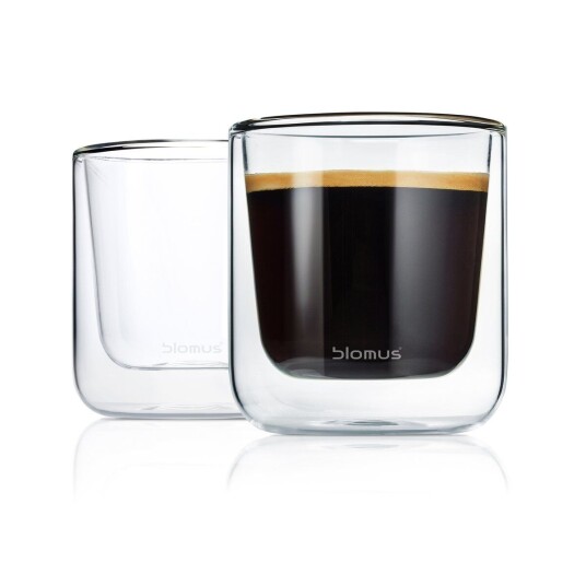 Blomus Nero isolerande kaffeglass 2-stk. Klar 1708163-01-0 1708169-01-0