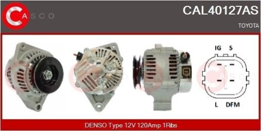 Dynamo CASCO CAL40127AS