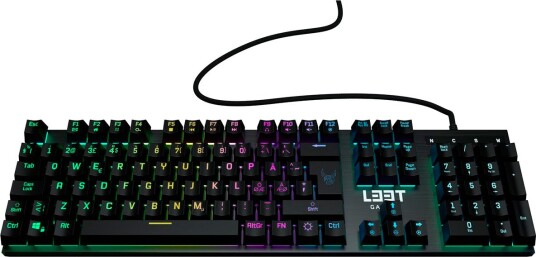 L33T Oseberg Gamingtastatur med LED Semi-mekanisk L33T Oseberg Gamingtastatur med LED Semi-mekanisk