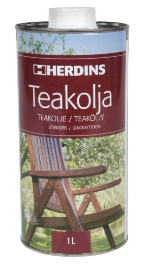 Herdins Teakolje 1 liter