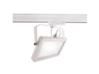 Deko Light Flood Højvolt-skinnesystem-lampe LED indbygget 15 W EEK: E (A G) (RGB) Trafikhvid (RAL 9016)