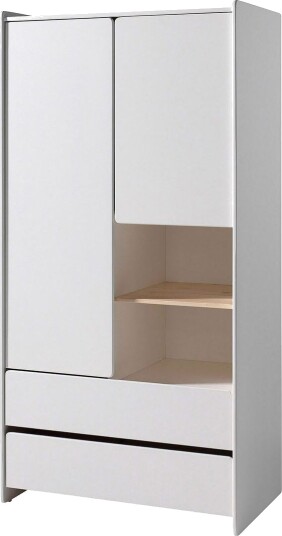 Penniman Garderobe 2 Dører - Hvit