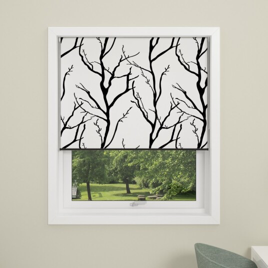 DEBEL RULLEGARDIN TREE 180X175 HVIT