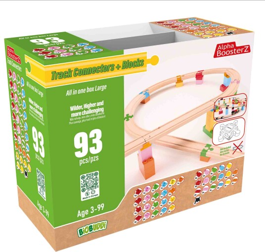 Alpha Boosterz All In One Block Box Large Togbanesett 93 Deler Alpha Boosterz All In One Block Box Large Togbanesett 93 Deler