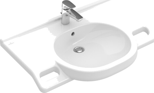 Villeroy Og Boch V&B Vicare 81x56 CM HVIT Alpin