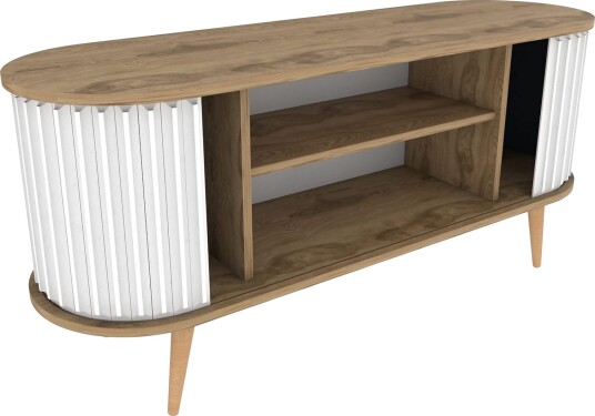 Andifli Tv-benk 140x64 cm - Brun Andifli Tv-benk 140x64 cm - Brun