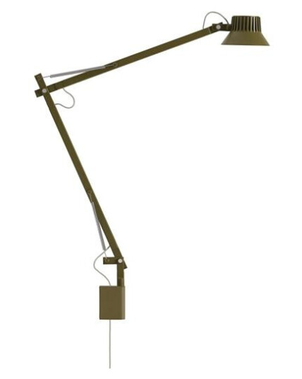 Muuto Dedicate L2 Vegglampe Brun Grønn Muuto Dedicate L2 Vegglampe Brun Grønn